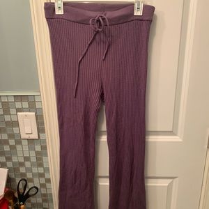 Soft purple lounge pants. Great condition.